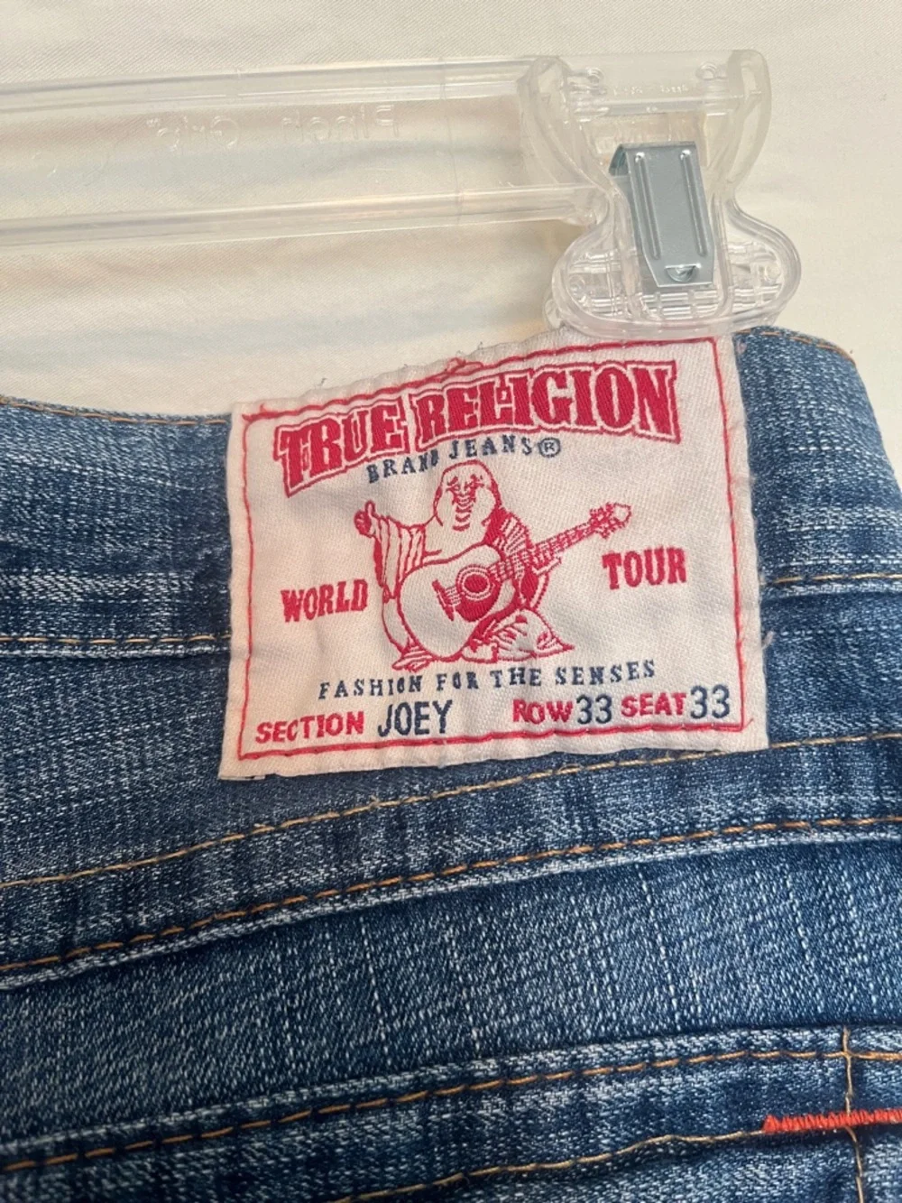 True Religion Dark Blue Flare Jeans